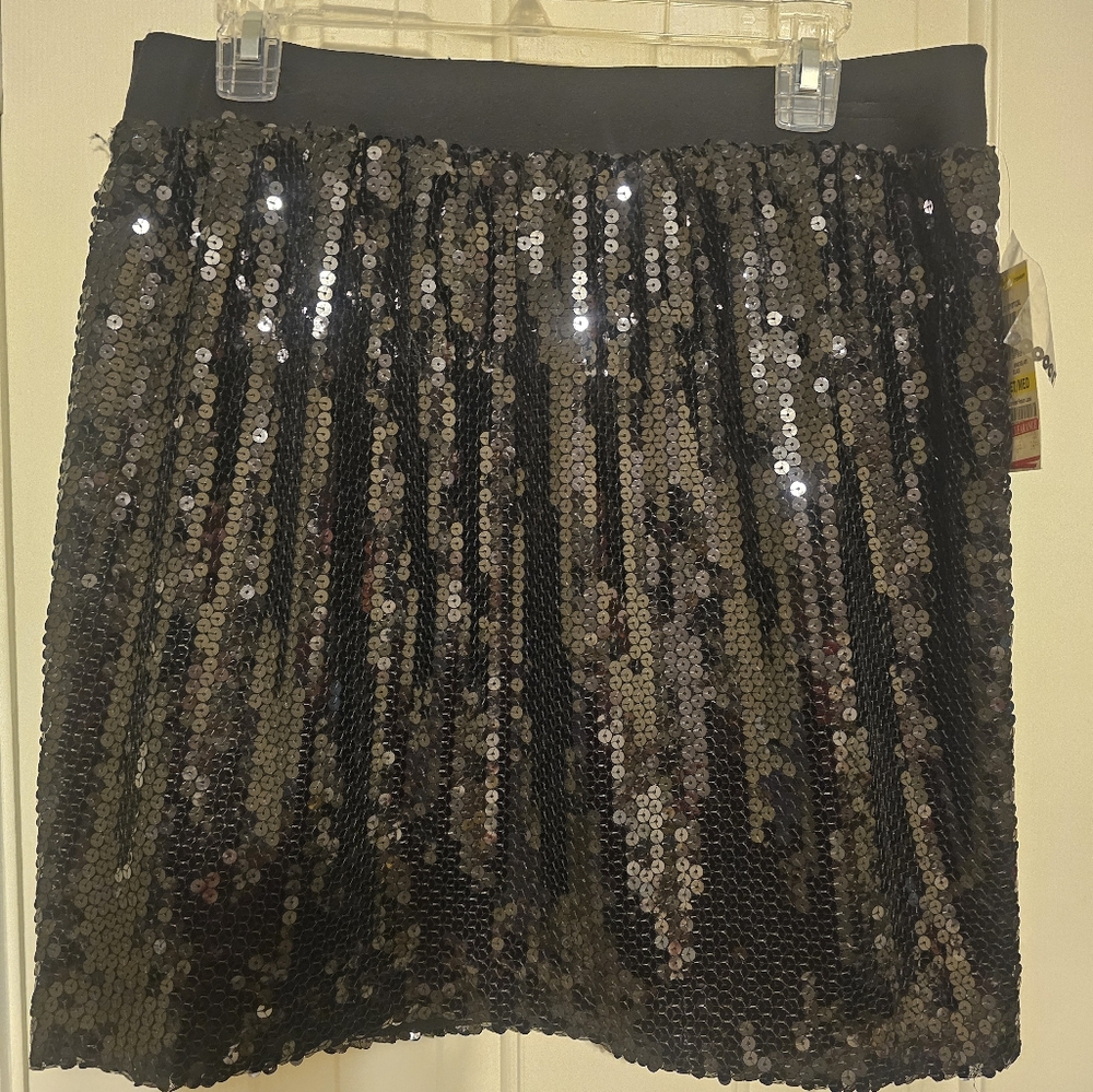 Nwt Inc Sequin Mini Skirt